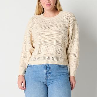 a.n.a Womens Pullover Sweater Birch