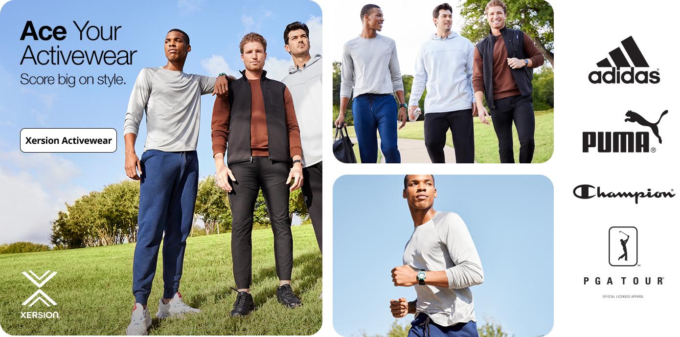 Big & Tall Workout Clothes, Men's Activewear