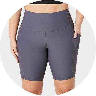 High Rise Shorts Women's Plus Size for Women - JCPenney