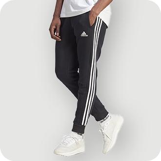 Adidas track hotsell pants outfit men