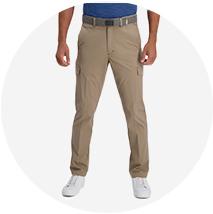 Straight Leg Mens Pants 