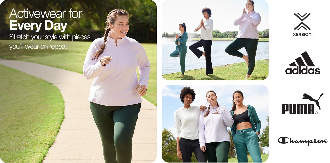 Cotton Wide Leg Workout Clothes: Women's Activewear & Athletic Wear - Macy's