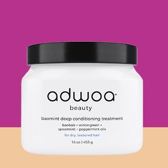 Adwoa Happy scalp, happy hair! Clean, gender  neutral beauty for all textures.