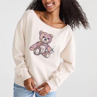 AEROPOSTALE Juniors Long Sleeve Sweatshirt