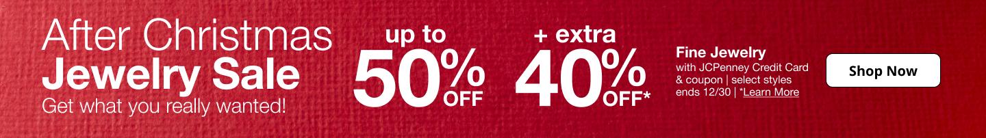 After Christmas Jewelry Sale