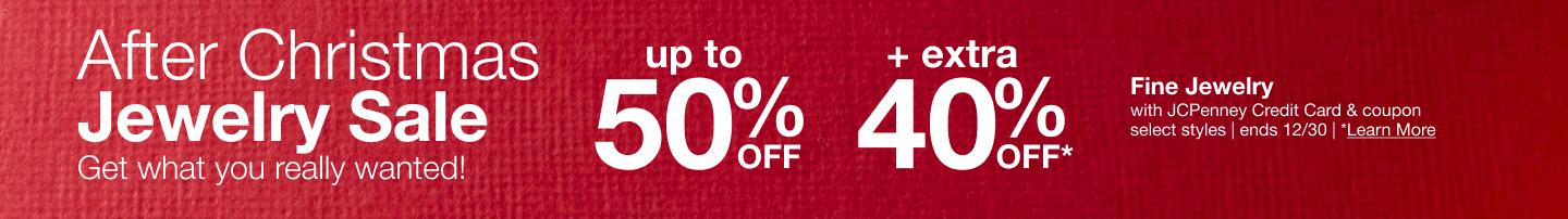 After Christmas Jewelry Sale