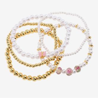 Arizona Beaded Stretch Bracelet Set
