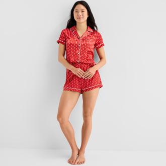 Arizona Body Womens Satin Pajamas