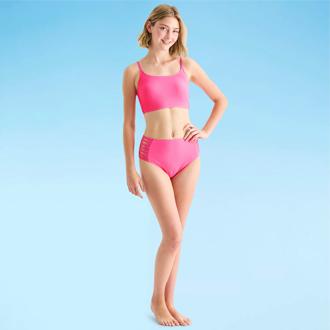 Arizona Juniors High Waist Bikini Bottom