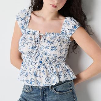 Arizona Peplum Top Juniors