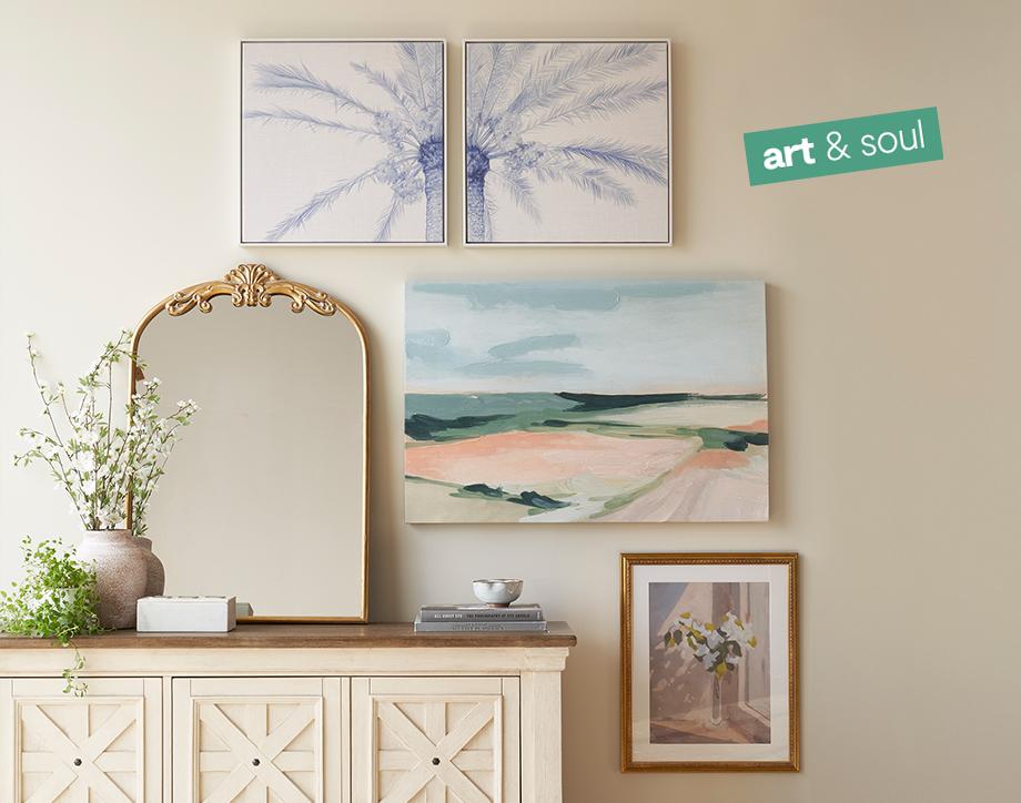 Art & Soul Picture Perfect Revive every room in your house  with beautiful wall art.