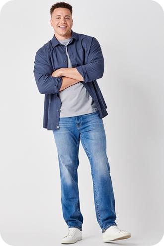 Men's Big & Tall Jeans, Regular & Athletic Fit