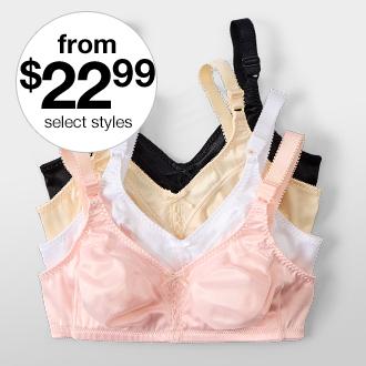 Bali, Maidenform, Vanity Fair & Warners Bras