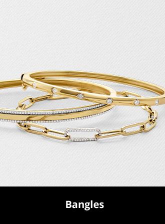 Jcpenney hot sale gold bangles