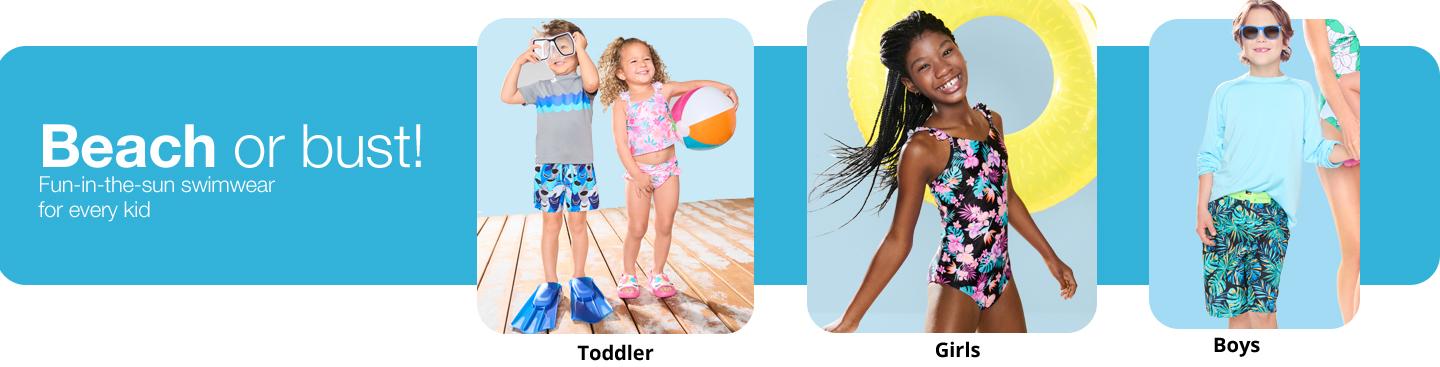 Kids Swimwear Swimsuits For Boys And Girls Jcpenney