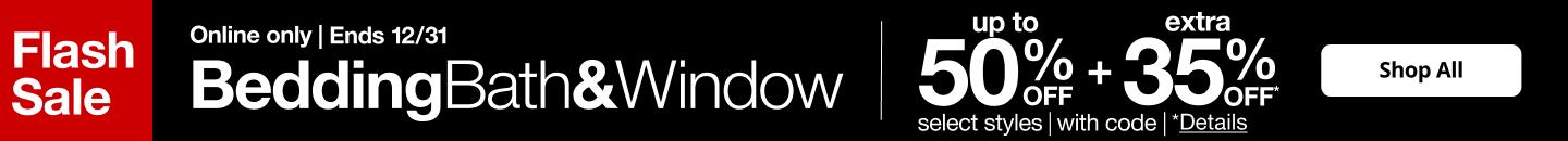 Bedding Bath and Window Flash Sale