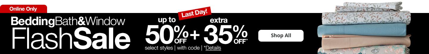 Bedding, Bath & Window Flash Sale