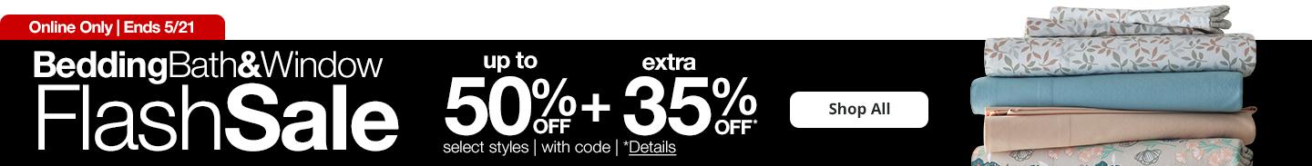 Bedding, Bath & Window Flash Sale