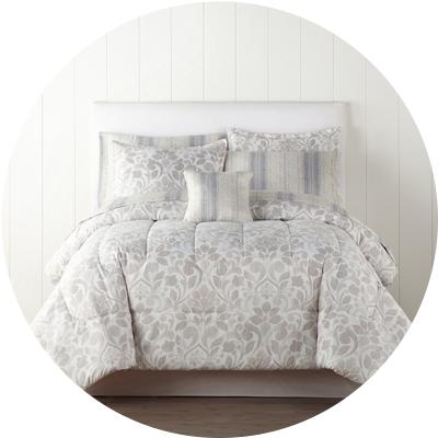 Comforter Sets Queen Bedding, Grey And White Duvet Cover Queen