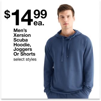 MEN'S HOODIES, JOGGERS OR SHORTS