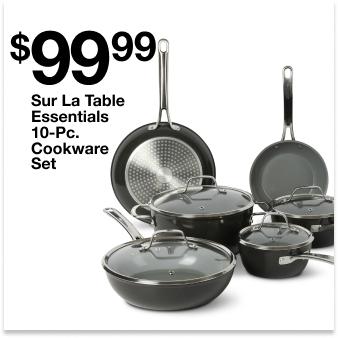 10-PC COOKWARE SET