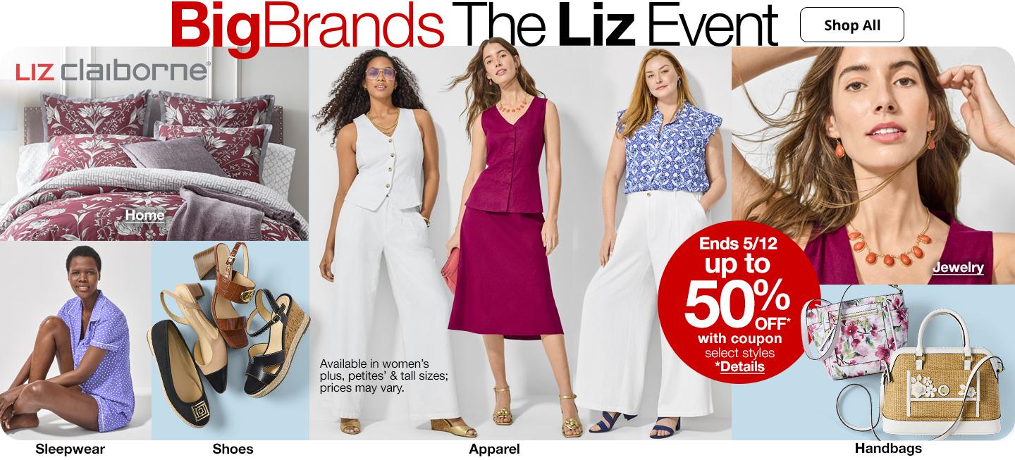 Big Brands The Liz Event up to 50%