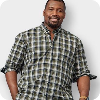 Men s Button Down Shirts Casual Button Up Shirts JCPenney