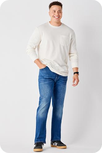 Young mens hot sale jeans