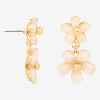 Bijoux Bar Flower Drop Earrings