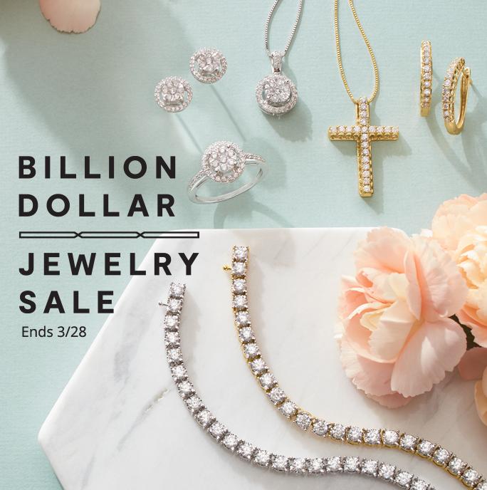 Billion Dollar Jewelry Sale. Ends 3/28