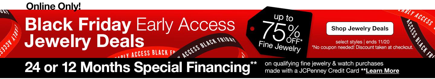 Black Friday Early Access Jewelry Deals