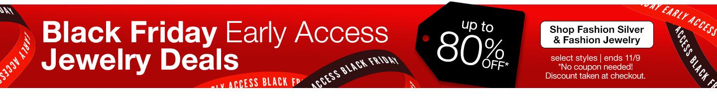 Black Friday Early Access Jewelry Deals