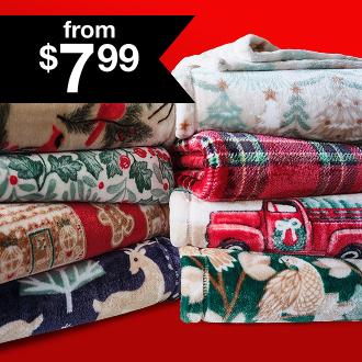 Black Friday Throws and Blankets