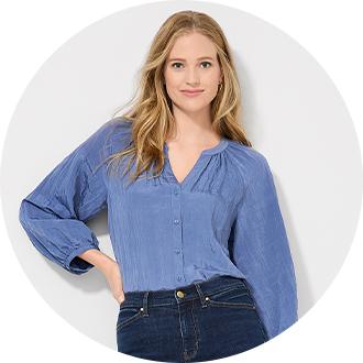 Jcpenney dress blouses on sale