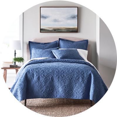 Blue Quilts & Bedspreads 