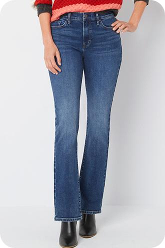 a.n.a Womens Low Rise Bootcut Jean - JCPenney