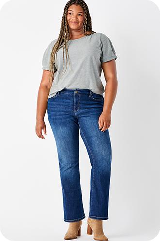 Levi's® Womens Plus Boyfriend Jean - JCPenney  Plus size boyfriend jeans,  Women jeans, Bottom clothes