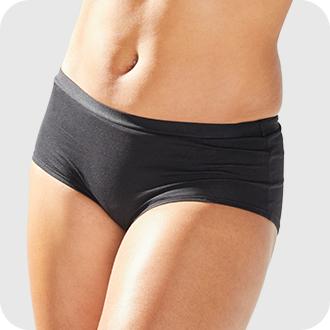 WOWENY 2 Packs Womens No VPL Knickers High Waist Seamless Invisible Hipster  Panties Quick Dry Full Briefs Smooth No Visible Panty Line Underwear (#1  Black, L) : : Fashion