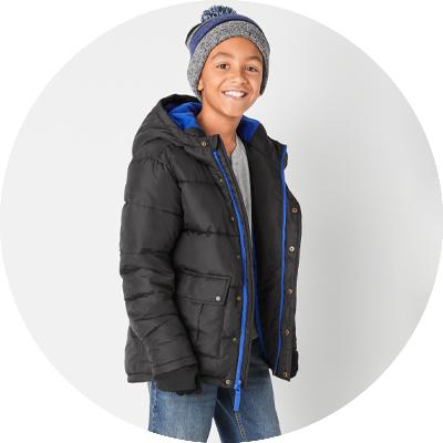 Boys store coat clearance