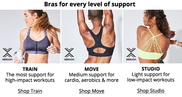 jcpenney xersion sports bra