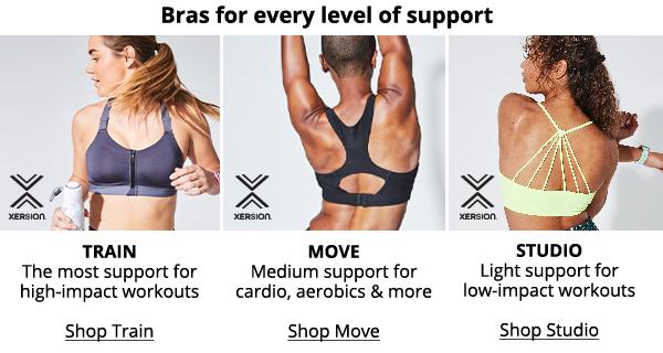 Xersion High Support Racerback Sports Bra