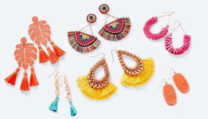 Bright Here, Bright Now Jazz up your summertime style with vibrant pops of color.