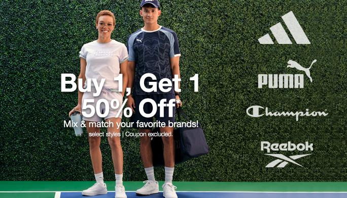Buy 1 Get 1 50% Off