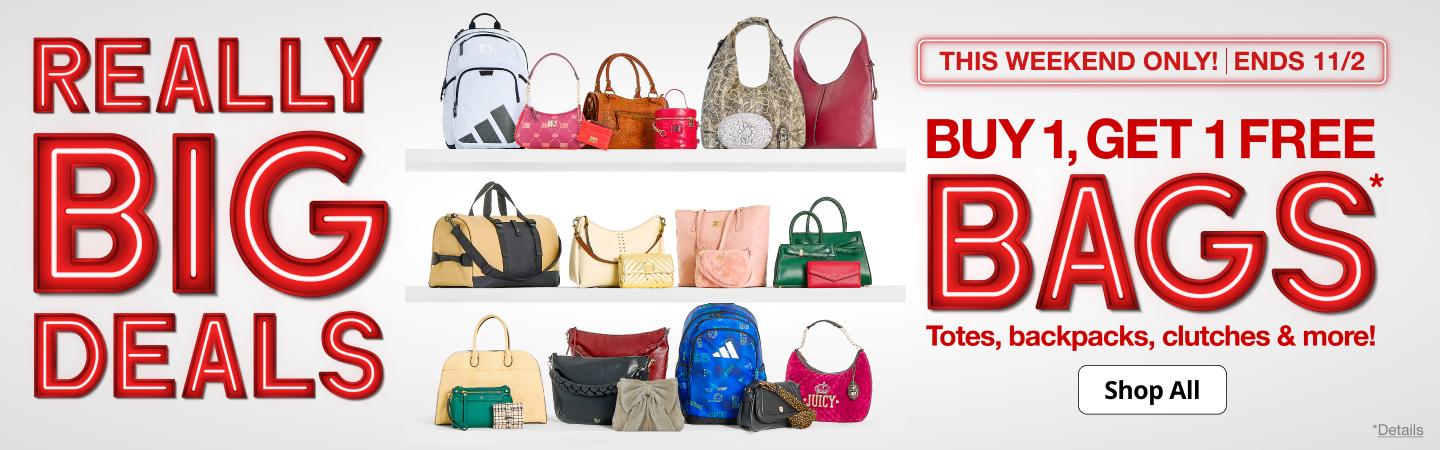 Buy 1, Get 1 Free Bags