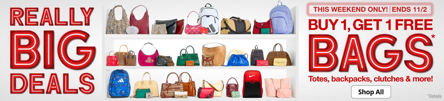 Buy 1 Get 1 Free Bags