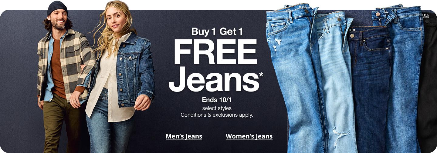 Buy 1 Get 1 FREE Jeans