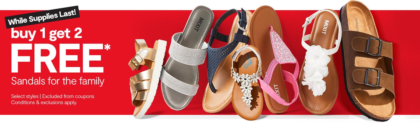 Jcpenney sandals discount