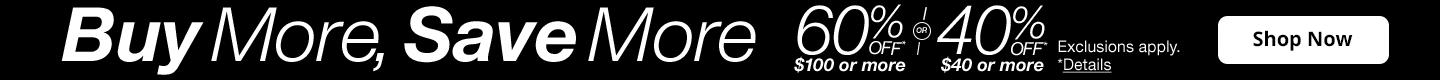 Buy More, Save More