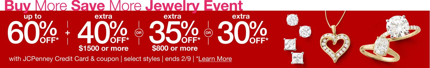 Buy More Save More Jewelry Event