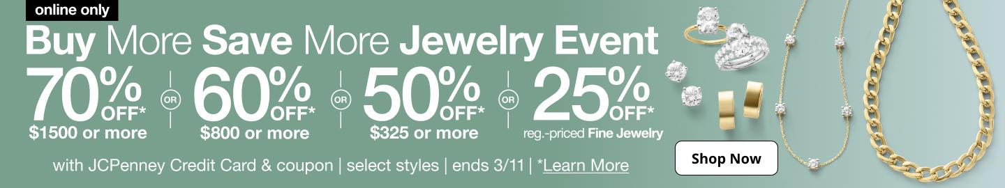 Buy More Save More Jewelry Event